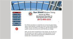 Desktop Screenshot of mysunshield.com